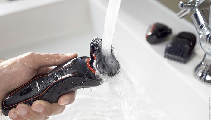 мытье бритвы