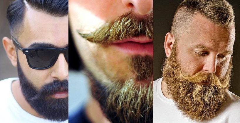 бородатые мужчины с усами