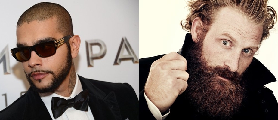 мужчины с покрашенной бородой